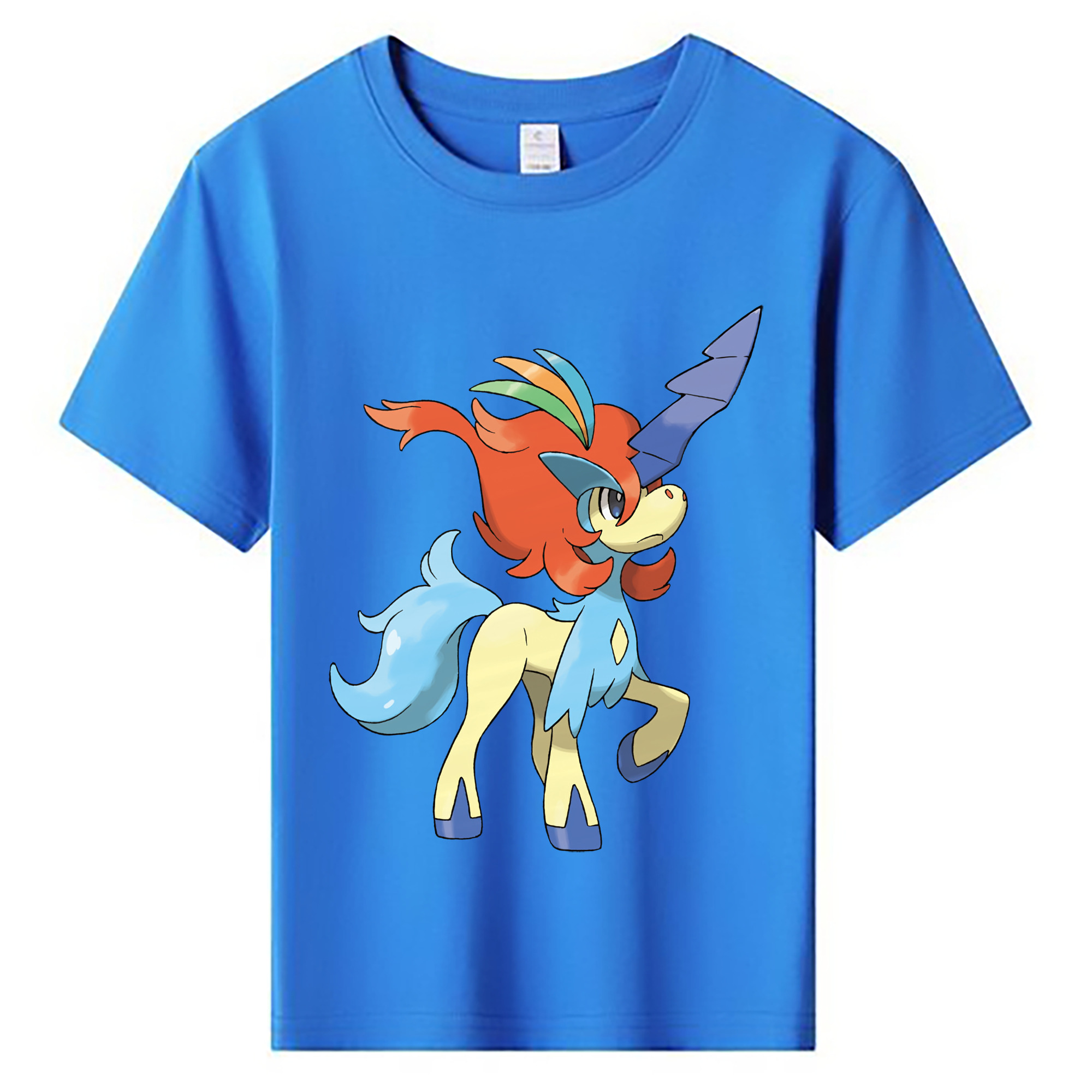 （画像用） ポケットモンスター Pokémon 綿100％キッズTシャツ（フロントプリント）
